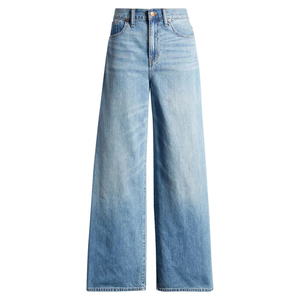 Jean cargo baggy taille haute pour femme en denim, hiver, écologique, séchage rapide, respirant, streetwear, 100 % coton - Product Image 6
