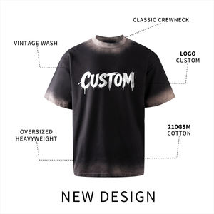 Camiseta StrickKid para Hombre, Corte Regular, Estilo Urbano, Estampado de Personajes, Logotipo Rojo en la Parte Delantera, Manga Corta, Cuello Redondo Clásico, 210 GSM, Personalizable en la Parte Delantera - Product Image 4
