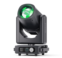 U`King 295W Luz de Cabeza Móvil HID con Doble Prisma y Efectos Arcoíris 14R, Luces de Escenario Móviles para Bodas, DJ, Fiestas, Bares, Discotecas