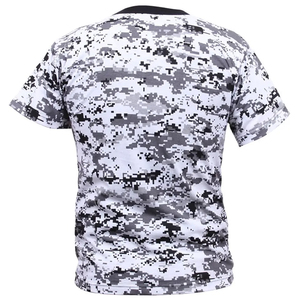 T-shirt à manches courtes pour homme, personnalisé, sportif, en polyester/coton, respirant et à séchage rapide - Product Image 5