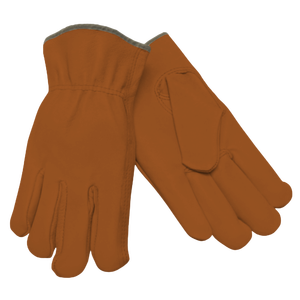 Gants de travail en cuir de chèvre grainé de qualité supérieure, durables et souples, pour la construction, le jardinage et l'industrie - Product Image 2