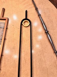 Barandilla de Hierro Forjado con Acabado Dorado – Decoración de Lujo para Escaleras, Balcones y Barandas, Venta al por Mayor, Alta Calidad, Interior y Exterior - Product Image 3