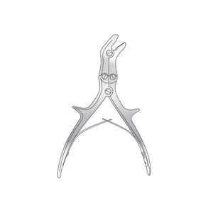 Rongeur à os à action composée Stille, orienté latéralement, 240 mm, en acier inoxydable, instrument chirurgical orthopédique, fabricant Pakistan - Product Image 1