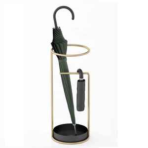 Support de parapluie moderne en métal, vente en gros d'usine, pour entrée commerciale, hall d'hôtel et bureau - Product Image 1
