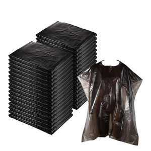 Capes de barbier en polyester 100 %, légères, avec sangle de cou réglable, antidérapantes, impression de logo personnalisée, OEM - Product Image 5