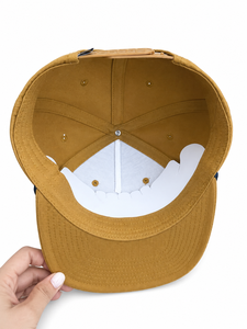 Custom 5 Panel Snapback Cap with <b>Flat</b> Bill Camouflage Brim Embroidered Logo Unisex Casual Rope <b>Hat</b> Headwear for Wholesale - Product Image 3