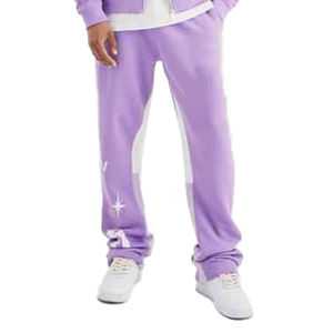 Pantalones Deportivos Personalizados de Cintura Alta con Forro Polar, Pantalones Cargo de Poliéster/Algodón Bordados, Ropa Casual Urbana con Estampado Digital para Hombre - Product Image 1