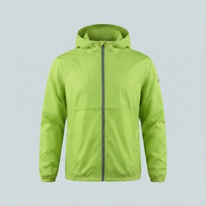 Chaqueta Cortavientos con Capucha para Hombre, Ropa de Exterior, Logotipo Personalizado, Poliéster/Algodón, Corte Regular, Estilo Casual, Grosor Estándar - Product Image 6
