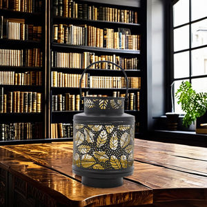 Top Notch Manufacturing Metal Craft Leaf Conçu Bougies Photophore pour la Maison et les Décorations de Mariage - Product Image 4