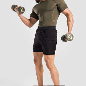 Haut de sport gris pour homme à manches longues, anti-UV, en Spandex et Polyester, séchage rapide, sans coutures, teint uni - Product Image 3