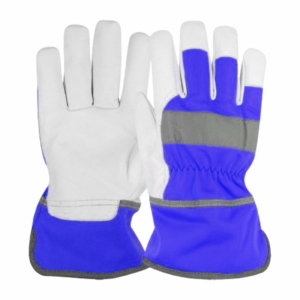 Gants de sécurité en cuir de vachette grainé de haute performance, doux, confortables, résistants à la chaleur et aux étincelles, pour le travail et la soudure - Product Image 2