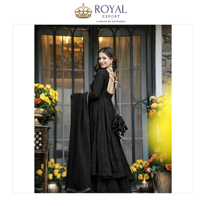 Nueva Colección de Diseñador de Ropa Tradicional India, Vestido Sharara con Estampado Floral, para Fiestas y Eventos - Product Image 5