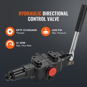 Kit Pompa Idraulica a Ingranaggi in Alluminio 22GPM 2 Stadi 4000PSI per Spaccalegna Idraulico con Base di Facile Installazione e Valvola di Accoppiamento - Product Image 5