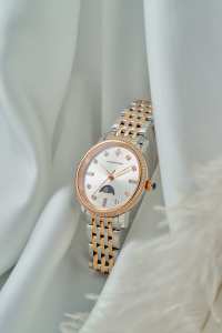 Alexander Ferros 9321D/19 SAPPHIRE <b>CRYSTAL</b> Quartz 50m <b>Water</b> Resistant 33mm Dial MIYOTA Movement Fashion Stainless Steel Watch - Product Image 2