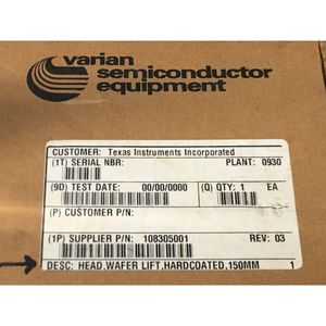 Varian 108305001 Cabezal Elevador de Obleas 150mm .026-.028 - Equipo y Piezas de Semiconductores de Confianza con Legado Global - Product Image 4
