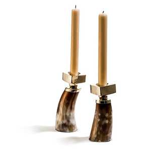 Velas artesanales de cuerno de animal, velas votivas, soporte de vela de cuerno de búfalo, tamaño personalizado al por mayor, gran oferta, pulido, arte coleccionable de la India - Product Image 4