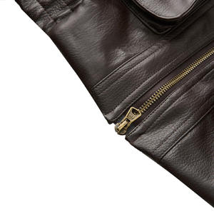 High Quality Custom logo Winter <b>Long</b> Sleeves <b>Jacket</b> OEM Waterproof Breathable Fashion Wholesale Motorcycle Men's <b>Leather</b> <b>Jackets</b> - Product Image 2