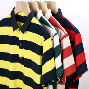 Chemises sportives pour hommes en toile respirante de haute qualité 100% coton, grande taille, vente chaude, prix bas, logo uni sur le devant - Product Image 5