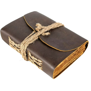 Cuaderno de Tapa Dura de Cuero Genuino al por Mayor, Diseño Vintage, Hecho a Mano, Personalizable en Tamaño y Color, Regalo Duradero - Product Image 4