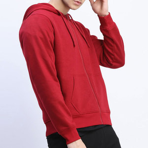 Sudadera con capucha para hombre, de corte regular, buena calidad, para uso en exteriores, básica, mezcla de algodón, precio bajo, hecha de forro polar. - Product Image 1