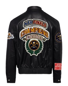 เสื้อแจ็คเก็ตหนัง Denver Nuggets Championship - Product Image 2