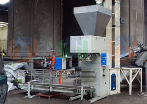 เครื่องบรรจุถุงแบบกึ่งอัตโนมัติ รุ่นพรีเมียม TBM-SS00 สำหรับนมผง ซีเมนต์ บรรจุถุง PP ขนาด 25กก. 40กก. 50กก. - Product Image 3