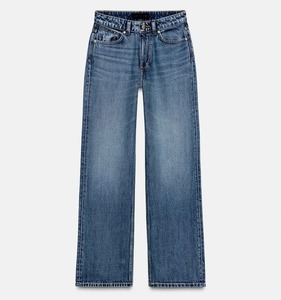 Abdul Royal World Export ARWE-230 <b>Boot</b> Cut Mid Waist Medium-Distressed Heavily Distressed Vintage Ripped Knee Jeans - Product Image 5