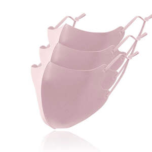 Nuevo Diseño, Mascarilla Facial de Tela de Lujo Reutilizable, Transpirable, Negra, para Halloween o Bodas, con Bolsillo para Filtro, Logotipo Impreso - Product Image 4