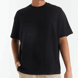 T-shirt Oversize en Coton Premium, Coupe Ample, Style Streetwear, Tissu Épais et Durable, Vêtement Décontracté Tendance - Product Image 4