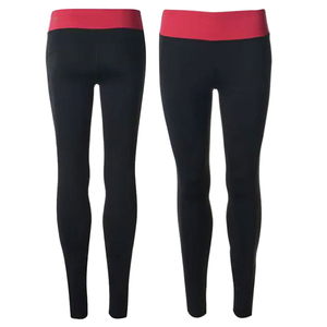 Leggings de yoga sin costuras de cintura alta premium al por mayor para mujer, pantalones de gimnasio elásticos de algodón para fitness, control de abdomen, ropa casual de verano - Product Image 1