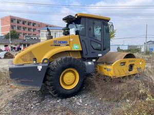 Rodillo Vibratorio Usado 2020 XS223J XS263J con Doble Tambor, Bajo Consumo de Combustible, Pocas Horas de Trabajo, Rodillo Compactador XS263J en Venta - Product Image 4