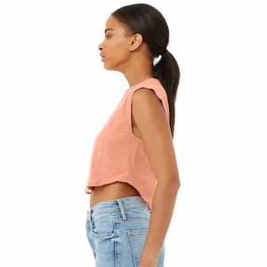 <b>White</b> Knitted 100% Polyester Hollow Crop <b>Tank</b> <b>Top</b> for Women Sleeveless Crew Neck Breathable Short Length Summer Needle <b>Top</b> - Product Image 6