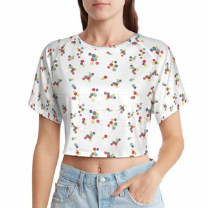 Top Corto para Mujer, Ajuste Cómodo, Tela Suave, Estilo Diario, Top Corto para Mujer, Tela Ligera - Product Image 4