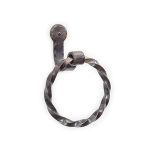 Porte-serviettes en fer thermolaqué, résistant à la rouille, pour une performance durable dans les zones humides - Product Image 1