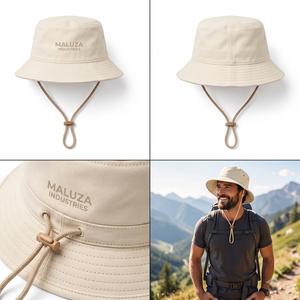<b>Reversible</b> Pattern Sunscreen <b>Bucket</b> <b>Hat</b> Adult Unisex Double-Sided Wear Wide Brim Beach <b>Hat</b> Custom Embroidery Fisherman Cap - Product Image 4