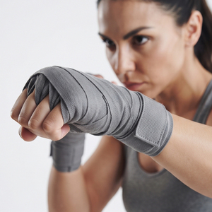 Vendas de algodón para boxeo de 2.5m, vendas para manos de MMA, kickboxing, muay thai, entrenamiento. - Product Image 2