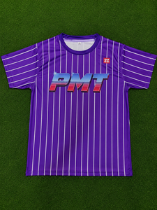 เสื้อเบสบอลแบบซับลิเมชั่นสั่งทำพิเศษ แขนสั้น ยูนิเซ็กซ์ เสื้อทีม ชุดกีฬาส่วนตัว ผ้าโพลีเอสเตอร์ 100% แห้งเร็ว - Product Image 3