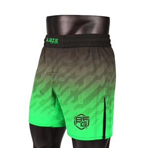 Pantalones Cortos de MMA Premium Personalizados, Ropa Deportiva Ligera de Calidad, Secado Rápido, Cintura Media, Antiarrugas, Patrón de Logotipo de Calle Principal - Product Image 1