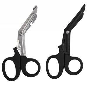 Tijeras Tácticas para Trauma de Acero Inoxidable Premium, Tijeras Médicas Lister para Vendajes, Fuente de Alimentación Manual para Primeros Auxilios - Product Image 4