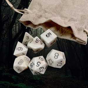 Eco-Friendly Handmade Bone <b>Dice</b> with Polished Finish - Product Image 3