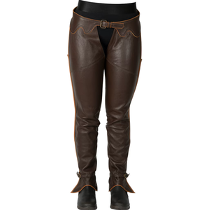 Guêtres complètes en cuir véritable de qualité supérieure, unisexe, vente en gros, équipement de protection pour l'équitation, personnalisable - Product Image 1