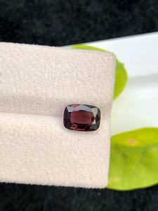 Gema de espinela púrpura natural facetada, piedra de Birmania, cristal precioso suelto para la fabricación de joyas - Product Image 4