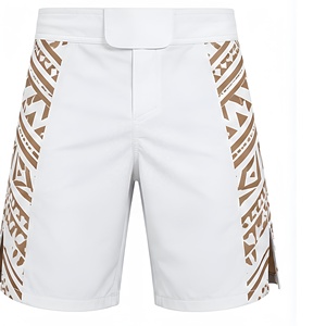 Premium Quality Elastic Waistband Breathable Quick Dry Seamless MMA Boxing Training <b>Shorts</b> 4-Way Stretch Sublimated - Product Image 4
