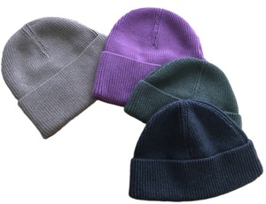 Gorro de punto Unisex de algodón orgánico 100%, logotipo tejido de diseñador, ropa suave de invierno y playa con patrón de impresión de tamaño personalizable - Product Image 2