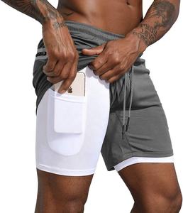 High Quality <b>Men's</b> Gym <b>Shorts</b> Lightweight Summer Athletic Workout Wear with Mid-Waist Custom Sportswear Wholesale OEM - Product Image 1