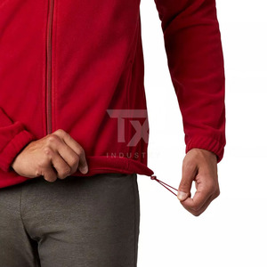 Men's Long Sleeve Polar <b>Fleece</b> Shirt <b>Jacket</b> Winter Coat <b>Warm</b> Insulated Button Front - Product Image 5