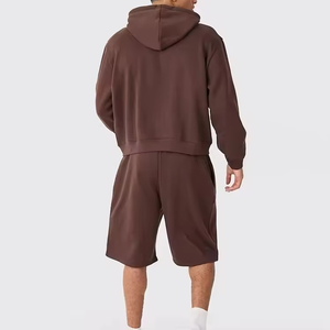Shorts de algodón de alta calidad para hombre, conjunto de shorts deportivos de verano, shorts jogger 100% algodón, shorts jogger transpirables para hombre - Product Image 2