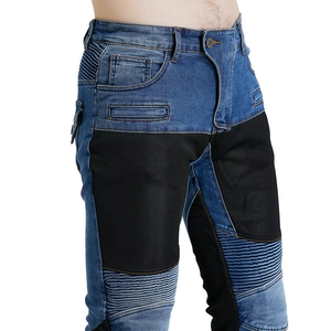 Pantalon de moto unisexe grande taille avec protections de hanche et de genoux amovibles, respirant, imprimé, imperméable, protection toutes saisons - Product Image 5