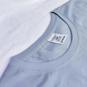Camiseta de Hombre de Algodón Mercerizado de 230 Gramos, Personalizada, de Lujo, Brillante, Informal, con Cuello Redondo, Suave - Product Image 2