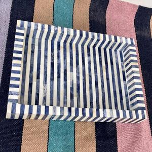 Plateau en os incrusté de la plus haute qualité, fabriqué à partir de matériaux d'incrustation en os, pièce de qualité supérieure et accessoires pour la maison et la cuisine - Product Image 2